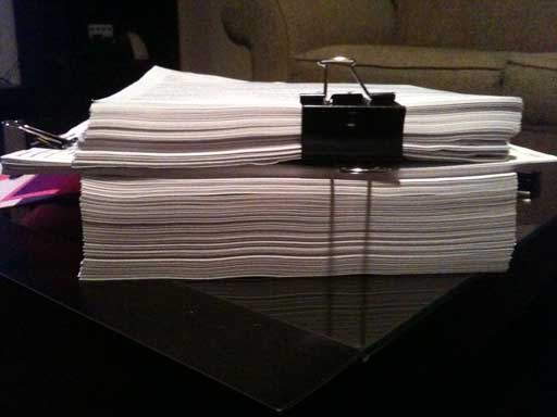 paperwork